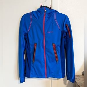 Marmot Zip Up Active Wear Hooded Jacket